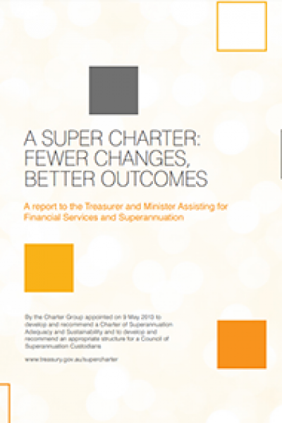 A Super Charter: fewer changes, better outcomes