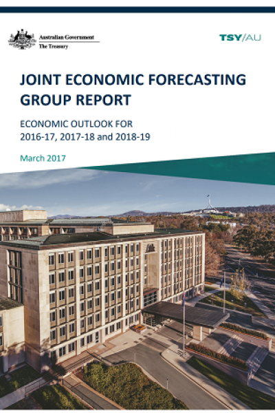 Joint Economic Forecasting Group Report - March 2017 - cover image