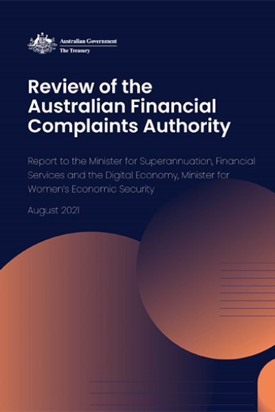 Review of the Australian Financial Complaints Authority